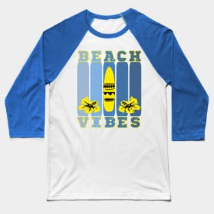 Summer Beach Vibes Baseball T-Shirt
